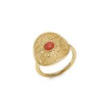 ANILLO JULIE ROUGE GOLDEN