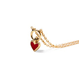 COLLAR COEUR ROUGE GOLDEN